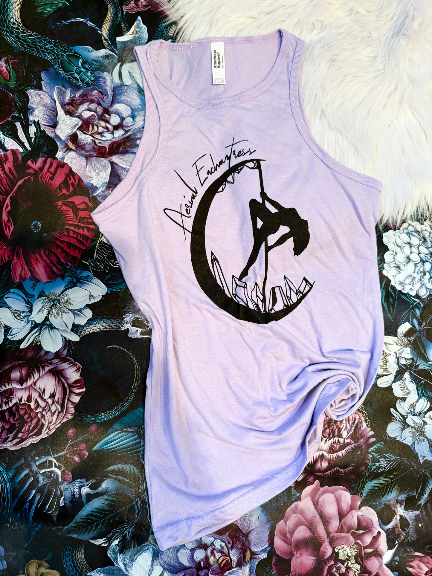 AERIAL ENCHANTRESS TANK - STUDIO NIGHTSHADE x NIGHTSHADE DESIGNS SHIRT - POLE DANCE APPAREL