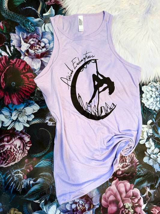 AERIAL ENCHANTRESS TANK - STUDIO NIGHTSHADE x NIGHTSHADE DESIGNS SHIRT - POLE DANCE APPAREL