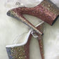 DUAL OMBRE: HEIRESS - Nightshade Designs x Pleaser Custom Glitter Heels